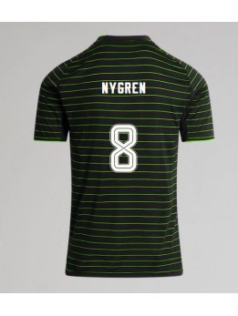Celtic Benjamin Nygren #8 Replika Borta Kläder 2025-26 Kortärmad